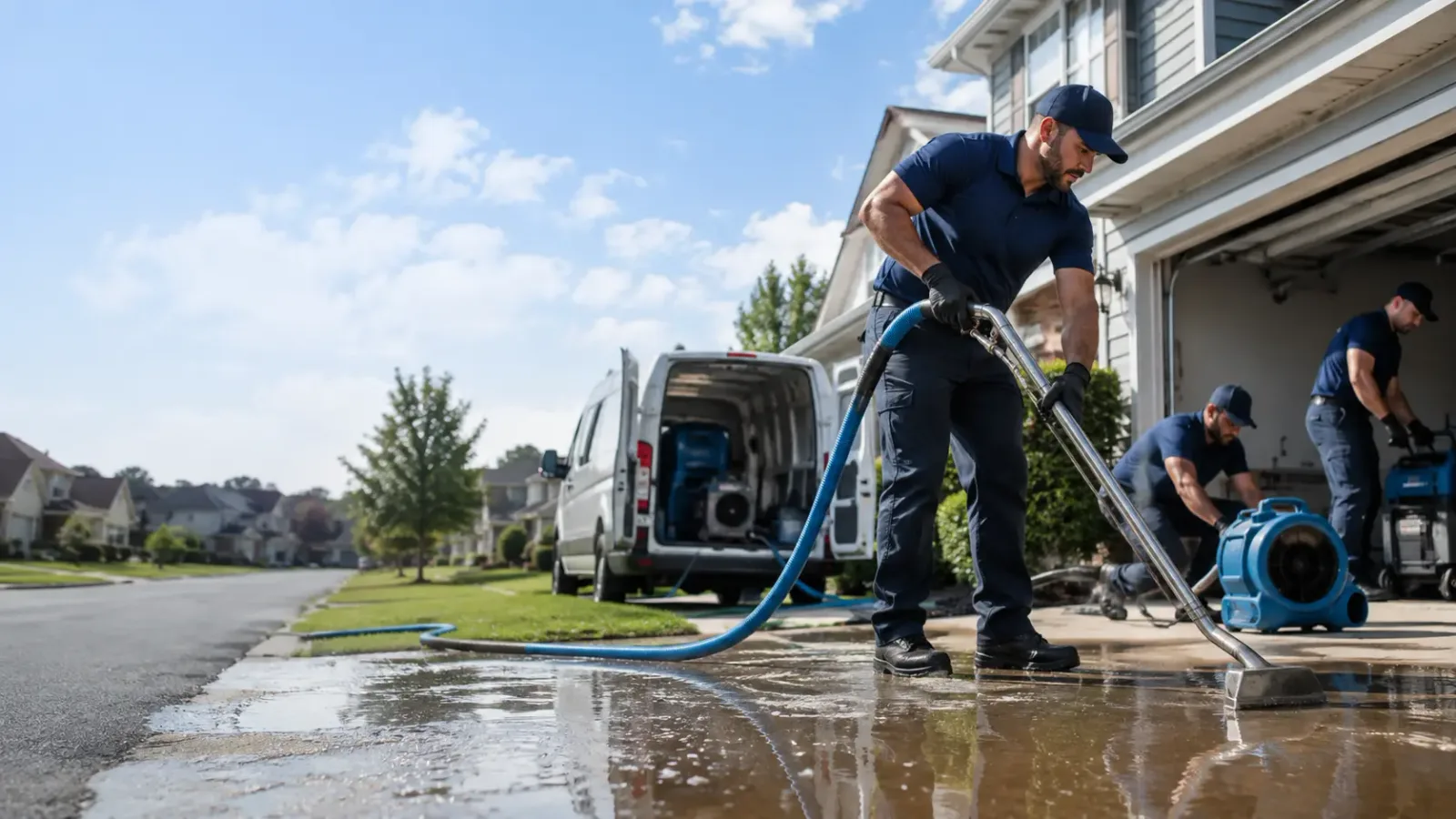 Flood Damage Restoration in Whitefield, OK